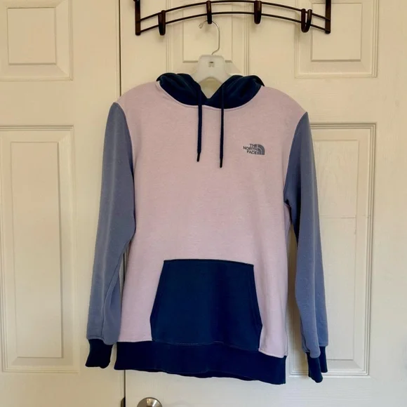 North Face Color Block Pullover Hoodie - Picture 2 of 3